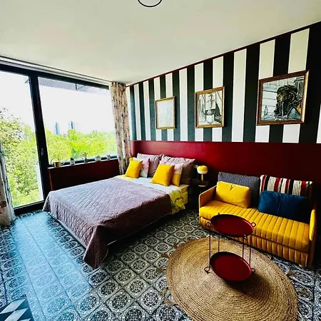 Palermo Family Designer Apt Near Unss W Fast Wifi Sofia Exterior photo